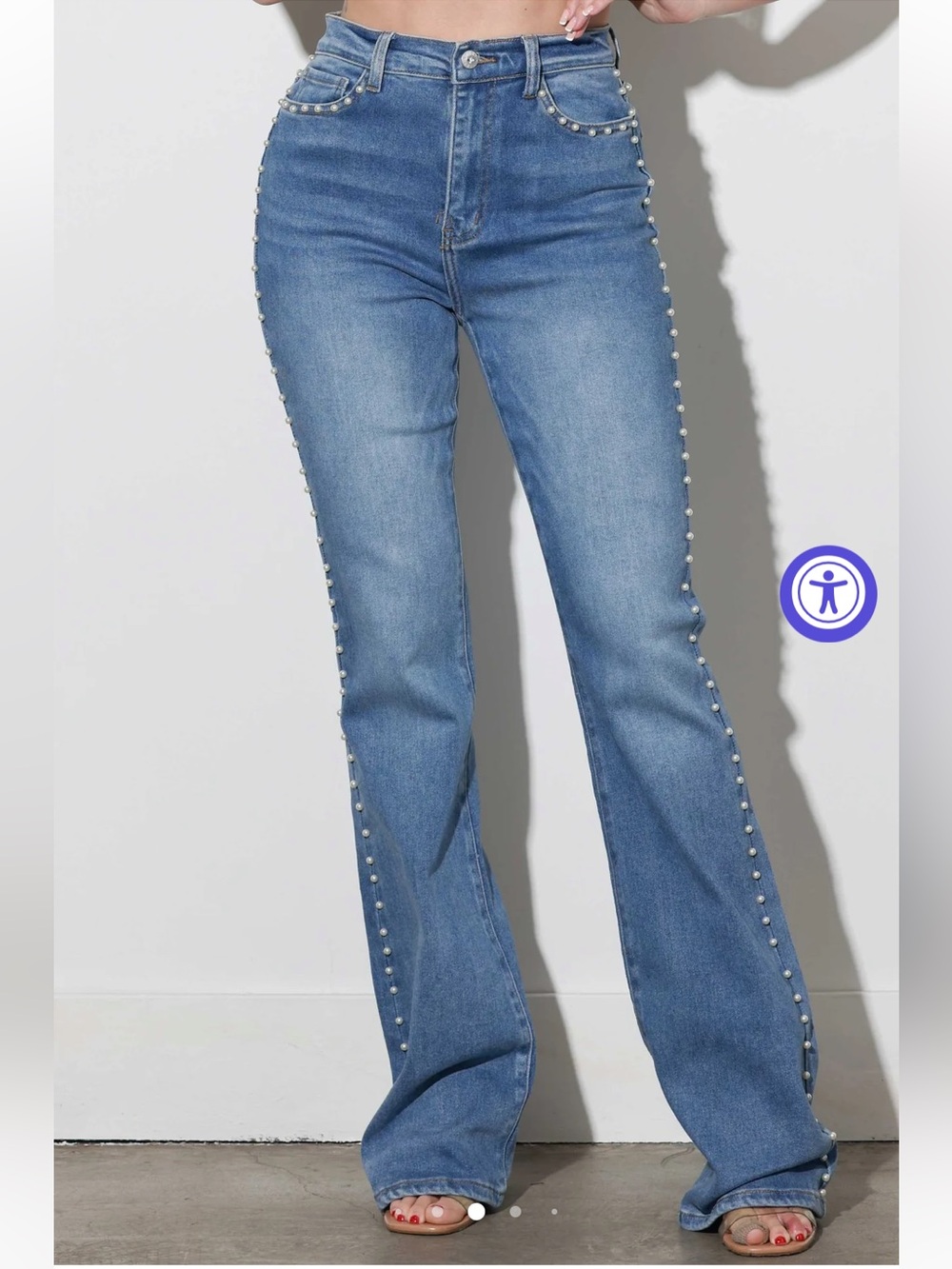 Pearl Bootcut Jeans - Picture 3 of 6
